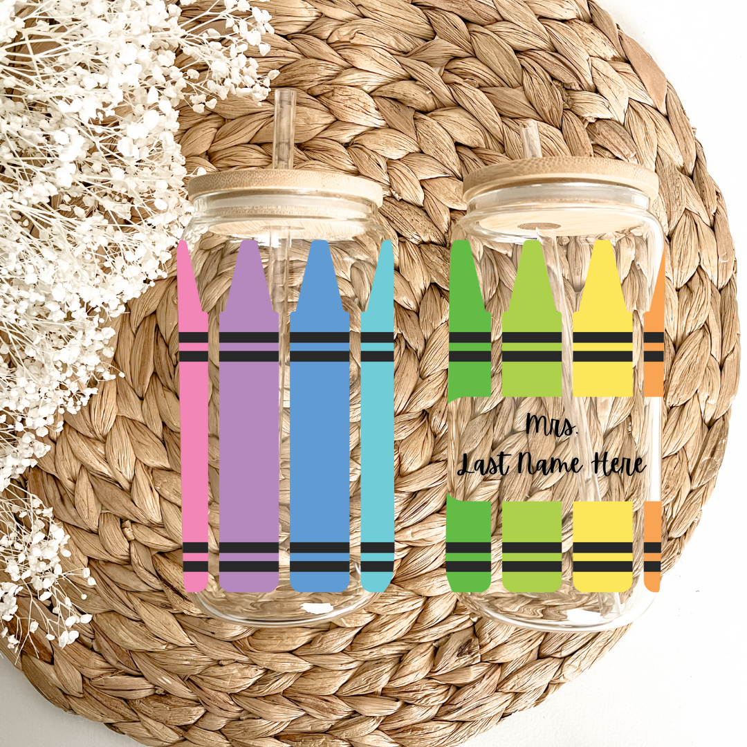 Crayon Can Glass
