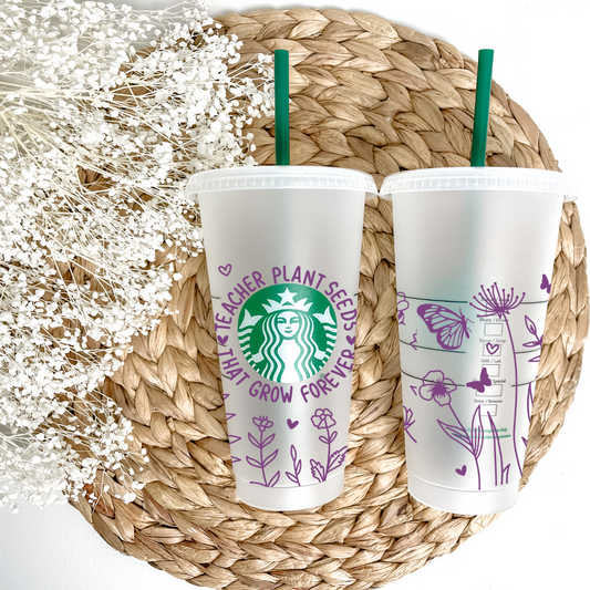 Grow Forever Starbucks Cold Cup