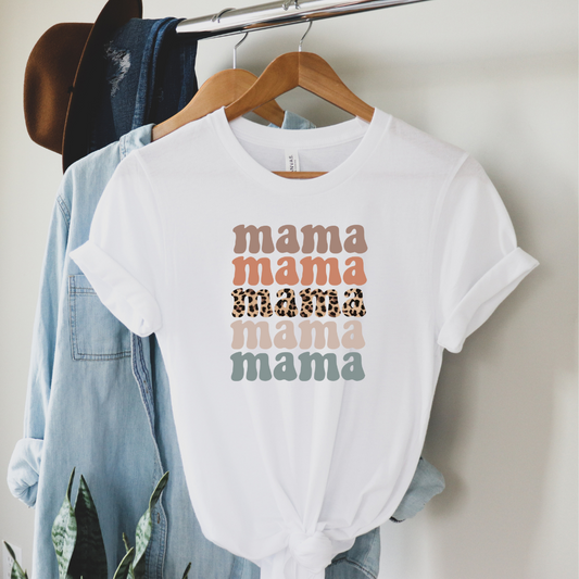 Multicolor Mama Tee
